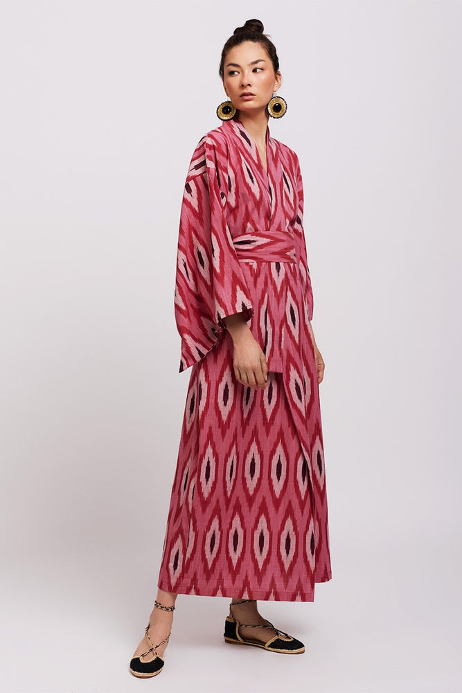 Pink Nyali Kimono