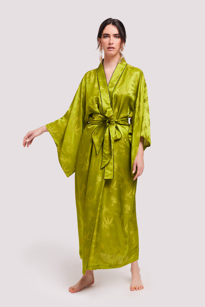 Bamboo Green Kimono