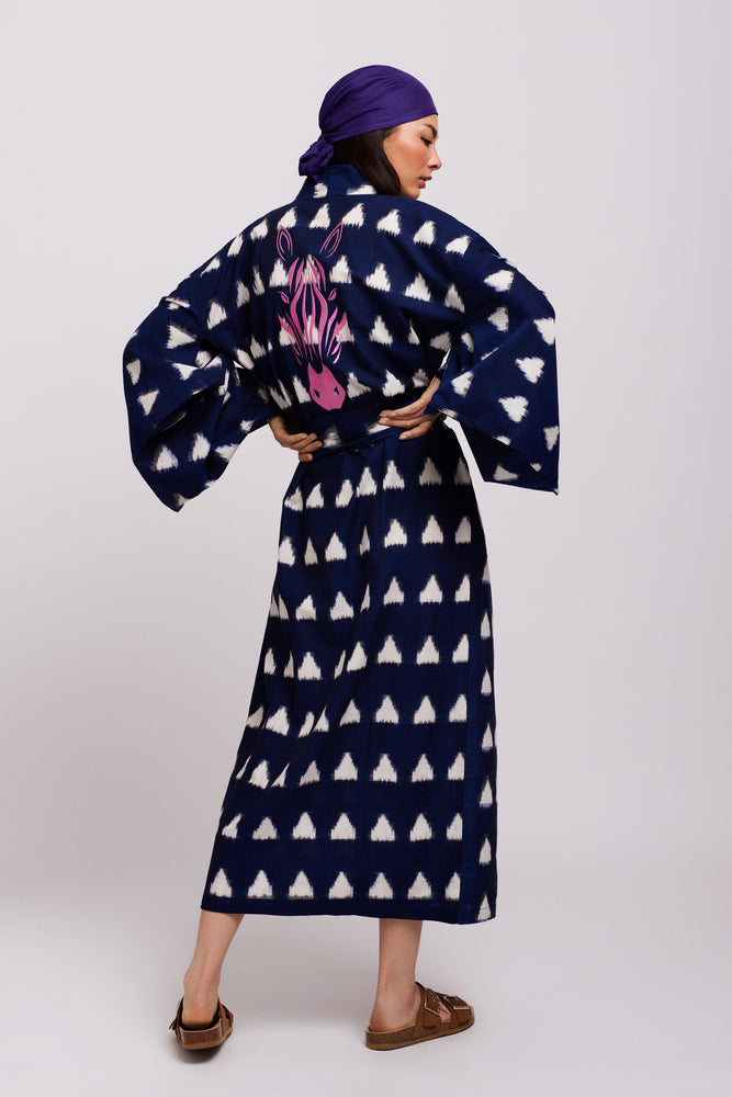 Blue Savannah Kimono