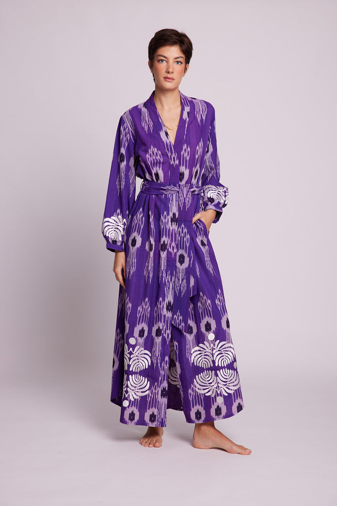 Chinkara Purple Robe